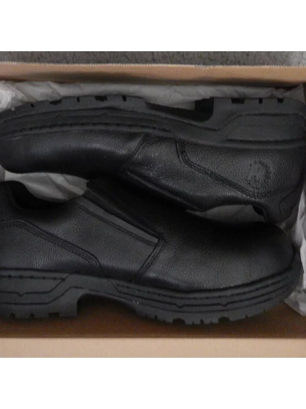 ✨✨ Hytest FootRests XT Stealth Nano Toe Slip On Safety Shoes Black K20020 11 NW